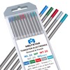 Meltstar TIG Welding Tungsten Electrodes Combination Settings Thoriated Pure Cerium