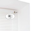 4 Pcs Venetian Blind Fittings, White Window Profile Box Mounting