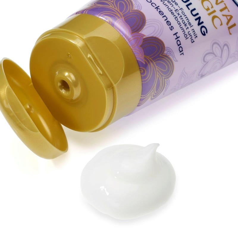 Balea 3er-Set silikonfreie Haarpflege: Professional Conditioner GLOSSY COLOR Farbglanz für