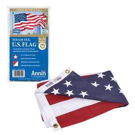 Annin Flagmakers (2710) Tough-Tex American Flag, Made in USA, 3 x 5 Feet, Polyester
