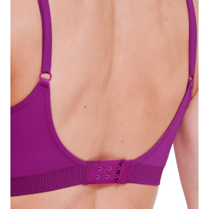 Sloggi Women's Ever Infused Multi VIT P Padded Bra, Violet