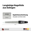 Sonnenschein by Hans Kniebes 5 Piece Leather Manicure Case -
