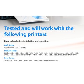 CMYi 65XL Color Replacement Ink Cartridge for HP DeskJet 3730, 3732, 3733, 3735, 3750, 3752, 3755, 3758, 3760, 3762, 3764, 3772, Envy 5010, 5012, 5014, 5020, 5030, 5032, 5034, 5052, 5055, 5058, 5070