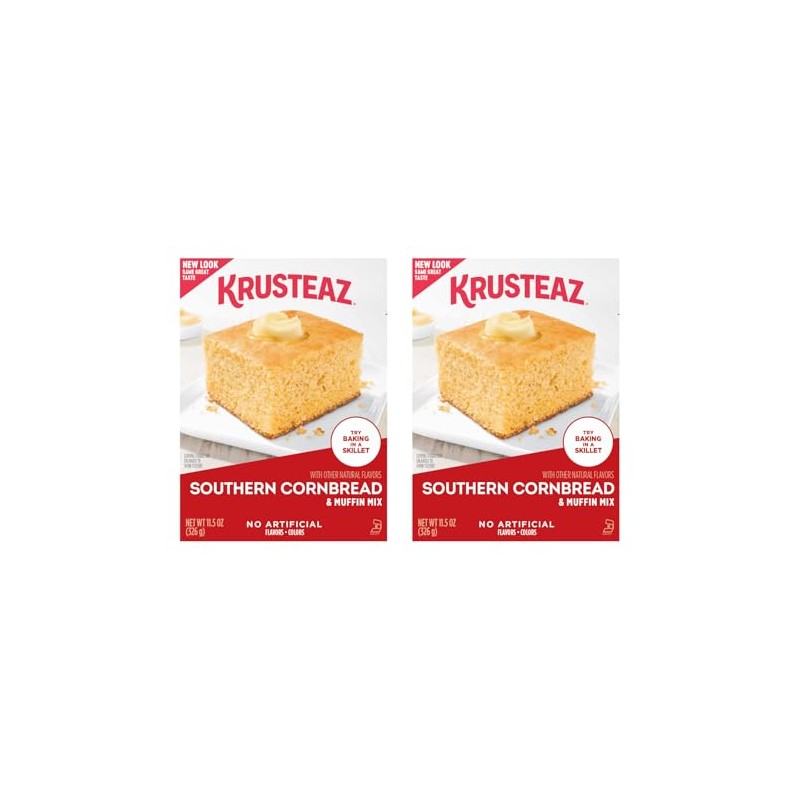 Krusteaz Southern Cornbread & Muffin Mix, 11.5 OZ (Pack of