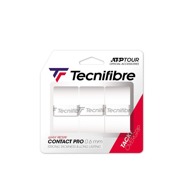 Tecnifibre-Pro Contact Tennis Overgrip 3 Pack-(3490150121446)