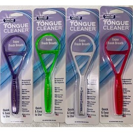 Tongue Cleaner Company Tongue Cleaner Neon ( Multi-Pack)