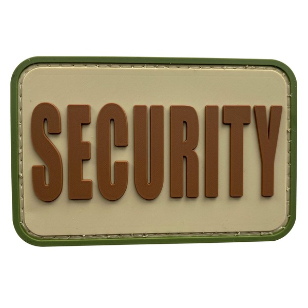 uuKen OCP Security Patch Hat 3x2 inch PVC Rubber Officer