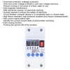 Leakage Circuit Breaker Intelligent Automatic Reclosing Protector Switch 45mm Width