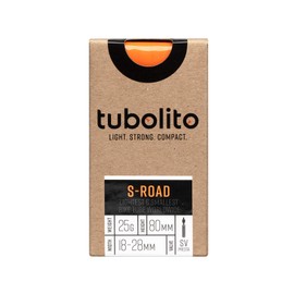 Tubolito - Road S-Tubo Ultra Lightweight Bike Inner Tube | Lightest Road Tube, Strong, Compact, Durable, Puncture and Pinch Flat Protection | Presta Valve, for 700c