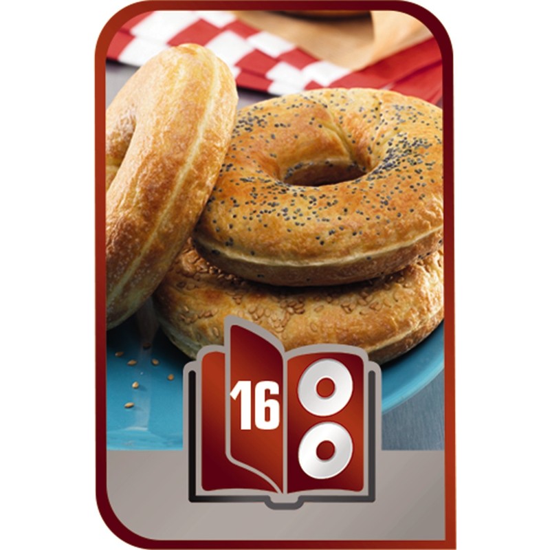 Tefal XA801612 Snack Collection Bagel-Set, Zubehör für Donuts