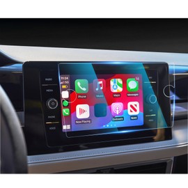 CDEFG Tempered Glass for 2025 VW Taos Screen Protector, 8 Inch Touchscreen, for Volkswagen Taos 2022 2023 2024 2025 (S, SE, SEL) Accessories