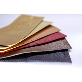 ZIWOO Card & Business Card Case Holder Black & Red Card Wallet Handmade DIY Leather Wallet Making Kits for Beginners Tools Craft Stencil Template Set Tooling