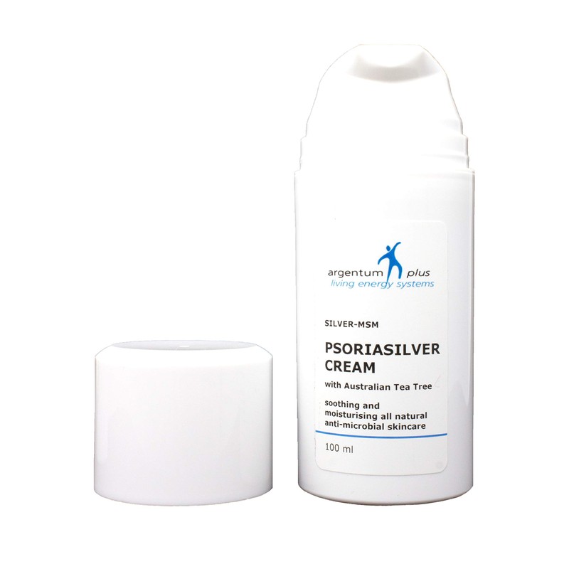 Silver-MSM Cream for Psoriasis with Australian Tea Tree - 100