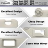 Driver Left & Passenger Right Side Sun Visor Replacement Compatible