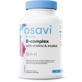 Osavi B-Complex with Choline & Inositol - 120 Vegan caps