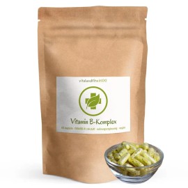 Vitamin B Complex (B1-B12) Capsules 60 Pieces