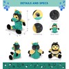 DolliBu Sitting Bee Doctor Plush Toy - Super Soft Bee