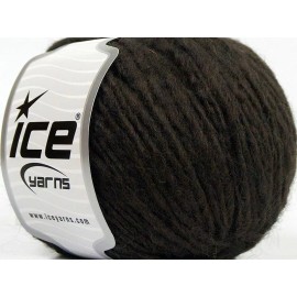 Ice Etno Alpaca #69354 Dark Brown Merino Wool Alpaca Acrylic Blend Yarn 50gr 82yds