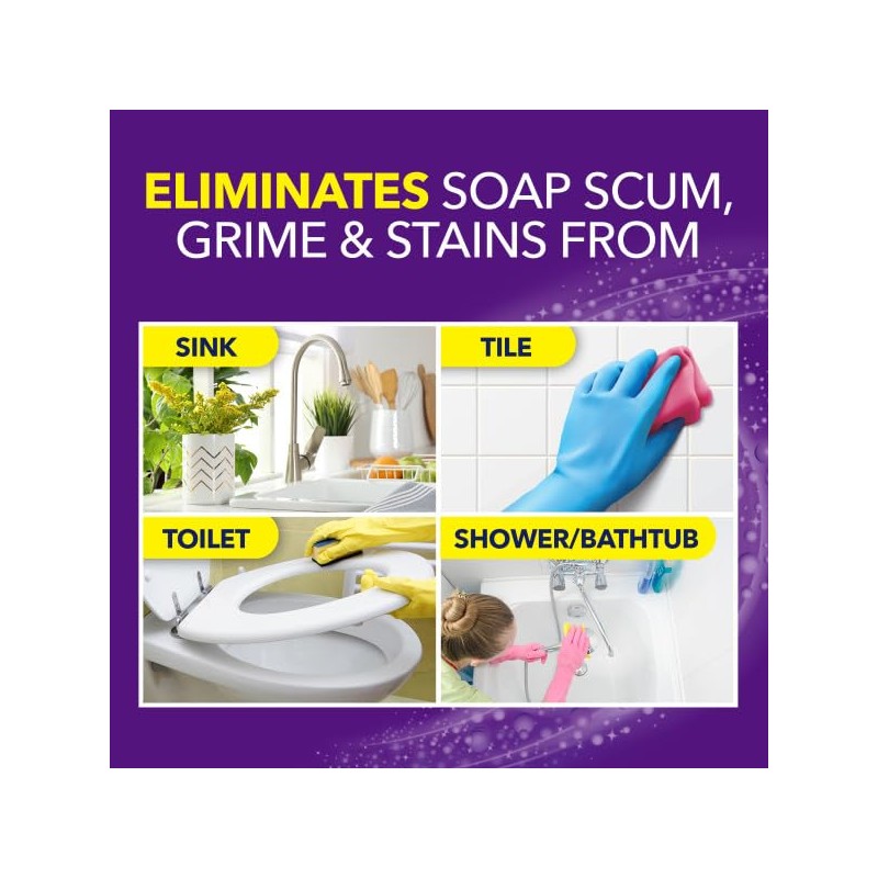 OxiClean Foam-Tastic Fresh Scent Bathroom Cleaner Twin Pack 2-19 oz.