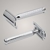 MERKUR Safety Razor 42C, Classic with Hexagonal Handle, Gloss Chrome,