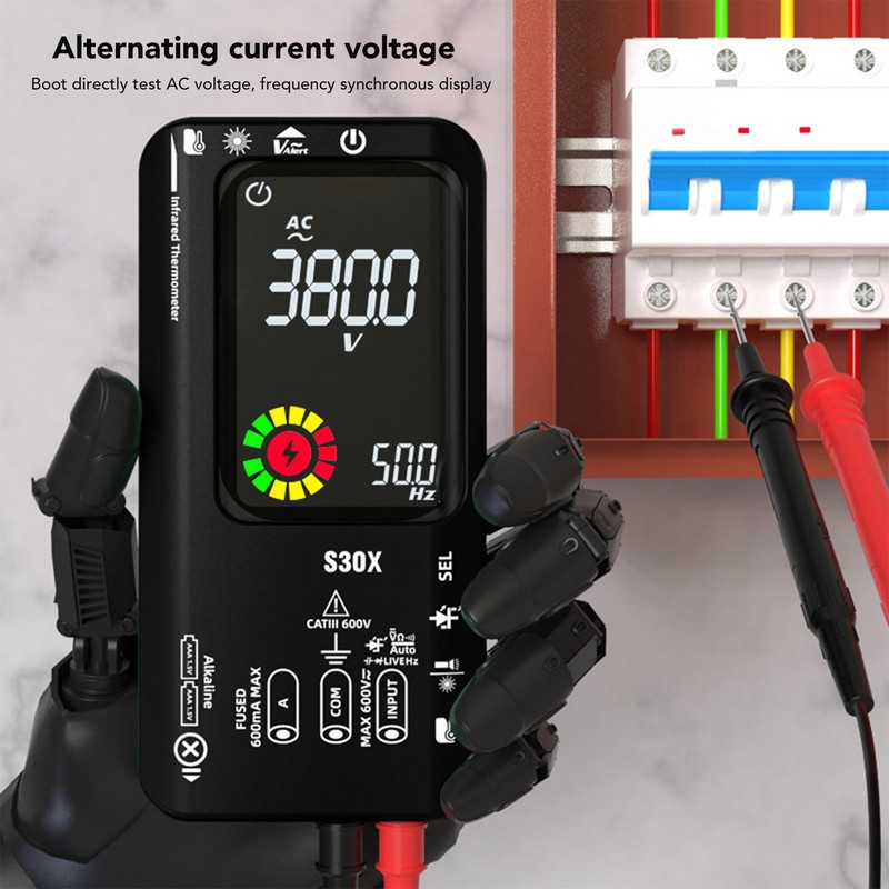 Digital Multimeter High Accuracy Color LCD Display Auto Recognition Multifunctional