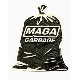 MAGA Garbage Bag Challenge Coin Trash Republican Collect Trump 2024 Election US