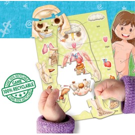 Educa 18842 Learning is Fun, The Human Body, Educational Game for Children from 4 Years