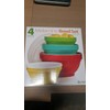 Melamine Mixing Bowl Set with Lids, 4 Pieces