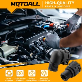 MOTOALL Heater Inlet Hose Connector 95089363 Fit for Chevy Sonic Trax Cruze 2011-2021 for Buick Encore 2013-2021 Replaces# 950893634