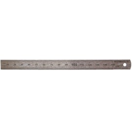 Rumold 323701 Steel Ruler, 15 cm, Transparent, 173 mm Length, 14 mm Width, 0.5 mm Height