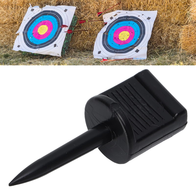 Topyond 30pcs Nylon Archery Target Nails, Lengthening Design, Reusable, Ideal