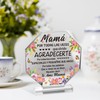 Yopyame Mother’s Day Acrylic Gift - Spanish Mom Birthday Plaque
