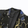 Cloudstyle Mens 2 Piece Floral Dress Suit One Button Dinner