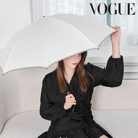 Vogue 대구백화점 보그VG도트 오간지 암막코팅양산 2종택1(MPVGP50005) Daegu Department Store Vogue VG Dot Stylish Blackout Coating Umbrella 2 Types 1 Choice (MPVGP50005)