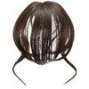 Priscilla TFX-106-TNC Fluffy Hand-planted Whorl Bangs Wig, Nude Curl Bangs,