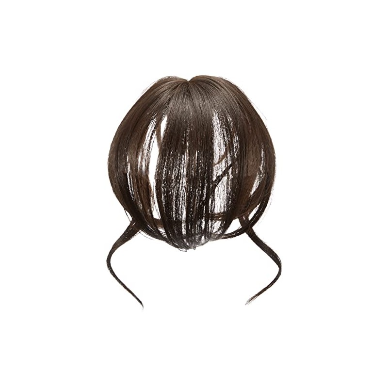 Priscilla TFX-106-TNC Fluffy Hand-planted Whorl Bangs Wig, Nude Curl Bangs,