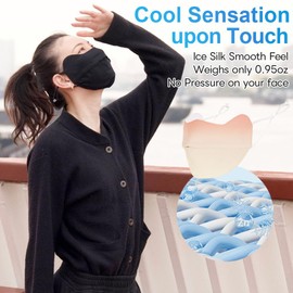 UPF 50+ Face Cover Mask Balaclavas Headwear, Breathable UV Sun Protective Face Shield, Washable Outdoor Sports Face Cover Dark Grey