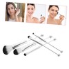 OHPHCALL Metal Handle Makeup Brush Set for Women Includes Blush