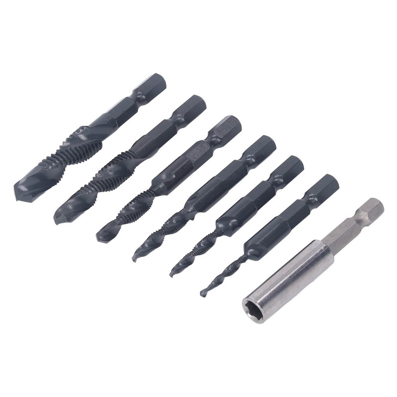 Hex Shank Combination Drill Tap 3 in 1 High Speed