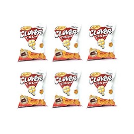 Leslies Clover Chips Barbecue Flavored Corn Snack 145g, 6 Pack
