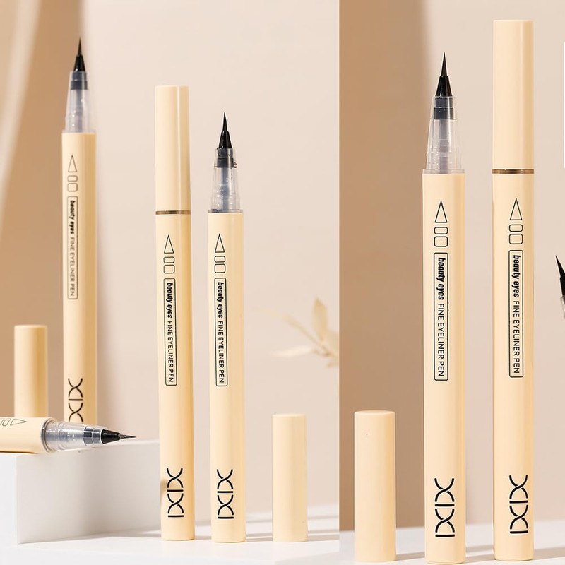 Fine Looking Delicate Eyeliner, Extra Fine and Smooth Eyeliner, Smudge