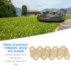 30pcs Robotic Lawnmower Blades Titanium Sturdy Practical Robot Mower Blades