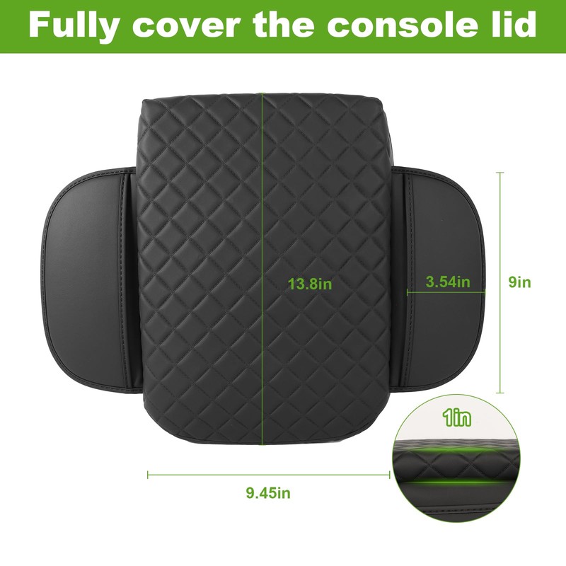 SDPVorn Center Console Cover for Nissan Pathfinder Armrest Cover Console