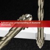 New Four-Flute Sawtooth Eccentric Drill Bit, 2025 Upgraded Four Blade