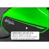 TZMAPU Compatible Kawasaki Ninja 400 Tank Pad,Motorcycle Tank Protector,Non-slip Fuel