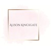 Alison Kingsgate Elegant Sleek Black 6x4 Inch Frame Size (15.24x10.16cm)