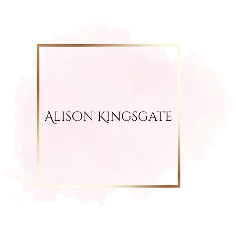 Alison Kingsgate Elegant Sleek Black 6x4 Inch Frame Size (15.24x10.16cm)
