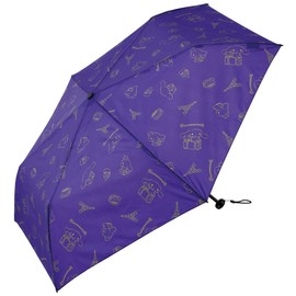 Skater UBUO50-A Sanrio Lightweight Folding Umbrella, 19.7 inches (50 cm), Cinnamon Roll