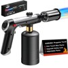 Powerful Propane Torch Gun，Flame Thrower Gun With One-Touch Max Fire,