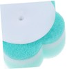 Mikinona 5pcs Scrubbing Sponge Dual Side Clean Sponge Reusable Dish